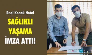 REAL KONAK HOTEL 'SAĞLIKLI YAŞAM'A İMZA ATTI