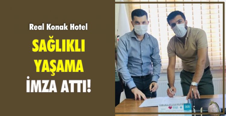 REAL KONAK HOTEL 'SAĞLIKLI YAŞAM'A İMZA ATTI