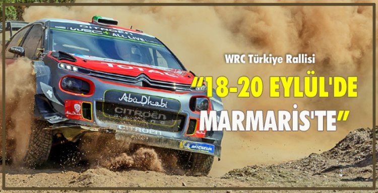 18-20 EYLÜL'DE MARMARİS'TE!