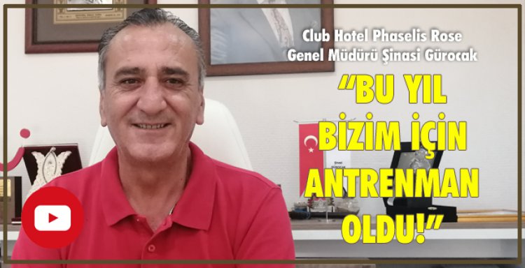BU YIL BİZİM İÇİN ANTRENMAN OLDU!