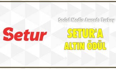 SETUR'A ALTIN ÖDÜL