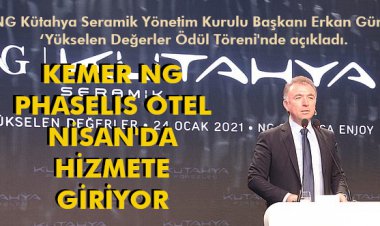 KEMER NG PHASELIS OTEL NİSAN'DA HİZMETE GİRİYOR