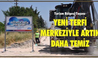 TURİZM BÖLGESİ TAŞUCU, YENİ TERFİ MERKEZİYLE ARTIK DAHA TEMİZ!