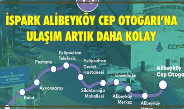 İSPARK ALİBEYKÖY CEP OTOGARI’NA ULAŞIM ARTIK DAHA KOLAY