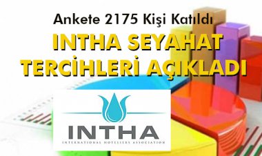 INTHA SEYAHAT TERCİHLERİ AÇIKLADI
