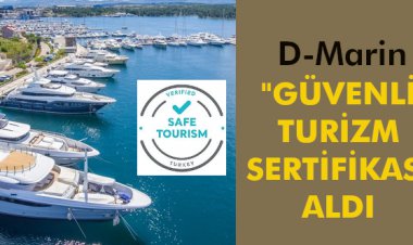 GÜVENLİ TURİZM SERTİFİKASI ALDI