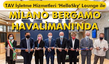 MİLANO BERGAMO HAVALİMANI'NDA