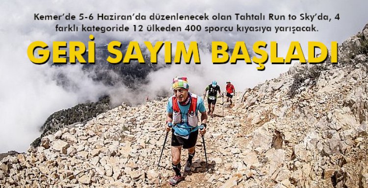 GERİ SAYIM BAŞLADI