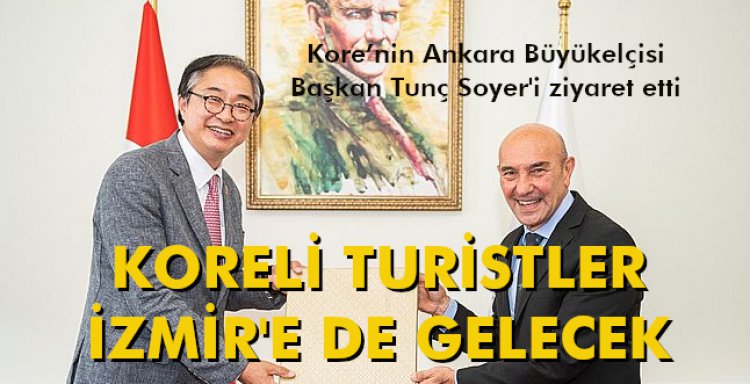 KORELİ TURİSTLER İZMİR'E DE GELECEK