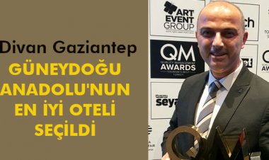 GÜNEYDOĞU ANADOLU'NUN EN İYİ OTELİ SEÇİLDİ