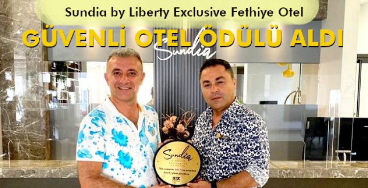 GÜVENLİ OTEL ÖDÜLÜ ALDI