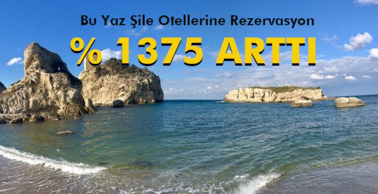 BU YAZ ŞİLE OTELLERİNE REZERVASYON % 1375 ARTTI