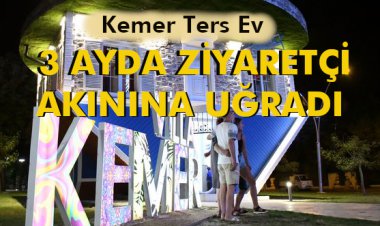 KEMER TERS EV 3 AYDA ZİYARETÇİ AKININA UĞRADI