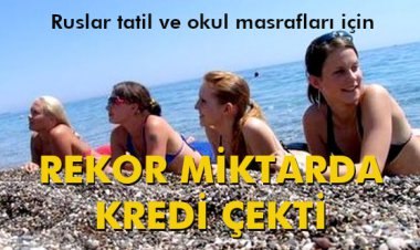 REKOR MİKTARDA KREDİ ÇEKTİLER