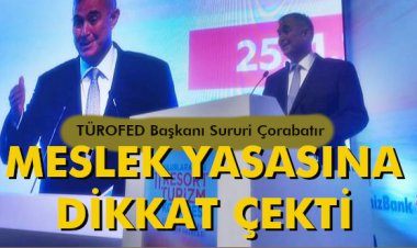 MESLEK YASASINA DİKKAT ÇEKTİ