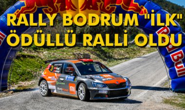 RALLY BODRUM 'İLK' ÖDÜLLÜ RALLİ OLDU