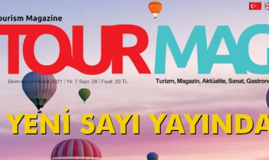 TOURMAG'YENİ SAYI YAYINDA'
