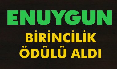 BİRİNCİLİK ÖDÜLÜ ALDI