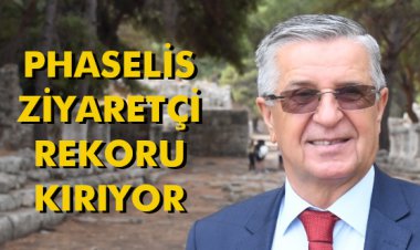 PHASELİS ZİYARETÇİ REKORU KIRIYOR