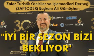 'İYİ BİR SEZON BİZİ BEKLİYOR'