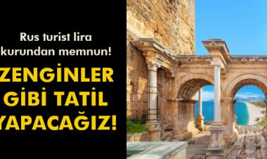 ZENGİNLER GİBİ TATİL YAPACAĞIZ!