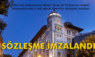 SÖZLEŞME İMZALANDI