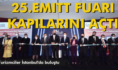 25.EMITT FUARI KAPILARINI AÇTI