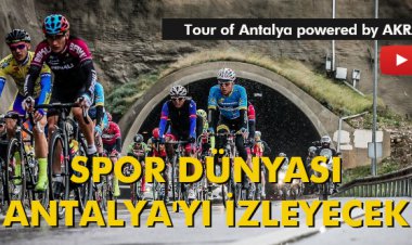 SPOR DÜNYASI ANTALYA'YI İZLEYECEK