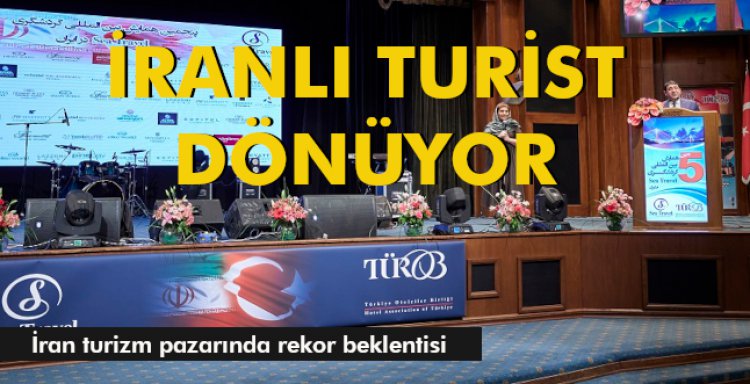 İRANLI TURİST DÖNÜYOR