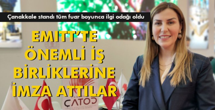 ÇATOD, EMITT’TE ÖNEMLİ İŞ BİRLİKLERİNE İMZA ATTI