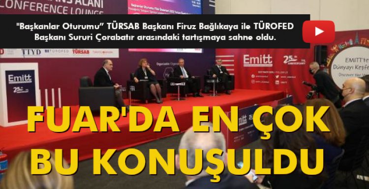 FUAR'DA  EN ÇOK BU KONUŞULDU