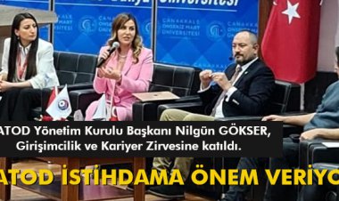 ÇATOD İSTİHDAMA ÖNEM VERİYOR