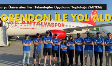 CORENDON İLE YOL ALDI