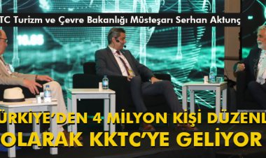 TÜRKİYE’DEN 4 MİLYON KİŞİ DÜZENLİ OLARAK KKTC’YE GELİYOR!