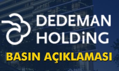 DEDEMAN HOLDİNG'DEN AÇIKLAMA