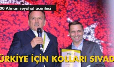 400 ALMAN SEYAHAT ACENTESİ TÜRKİYE İÇİN KOLLARI SIVADI