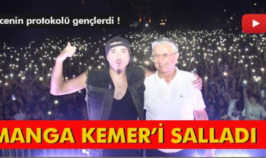 MANGA KEMER’İ SALLADI