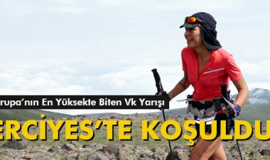 AVRUPA’NIN EN YÜKSEKTE BİTEN VK YARIŞI ERCİYES’TE KOŞULDU