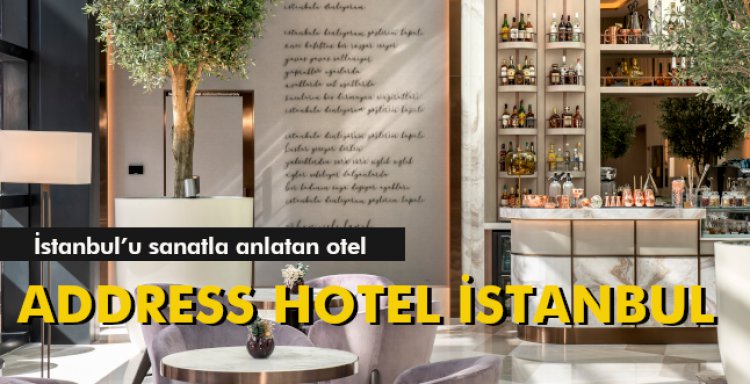 İSTANBUL'U SANATLA ANLATAN OTEL