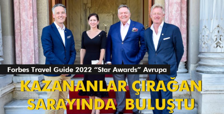 KAZANANLAR ÇIRAĞAN SARAYINDA  BULUŞTU