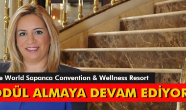 ÖDÜL ALMAYA DEVAM EDİYOR