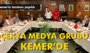 ÇEKYA MEDYA GRUBU KEMER’DE
