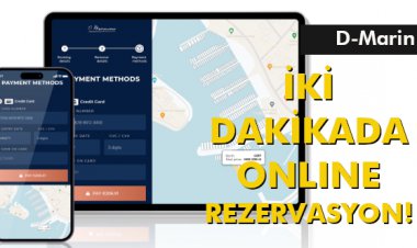 İKİ DAKİKADA ONLINE REZERVASYON!