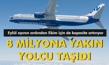  8 MİLYONA YAKIN YOLCU TAŞIDI