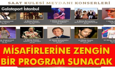 MİSAFİRLERİNE ZENGİN BİR PROGRAM SUNACAK