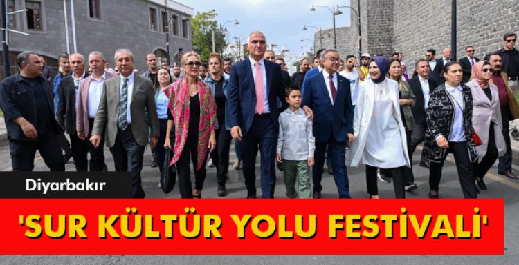 DİYARBAKIR 'SUR KÜLTÜR YOLU FESTİVALİ' BAŞLADI