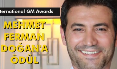  MEHMET FERMAN DOĞAN'A ÖDÜL