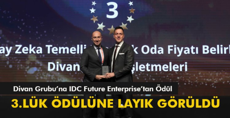  3.LÜK ÖDÜLÜNE LAYIK GÖRÜLDÜ
