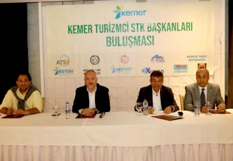 KAAN KAVALOĞLU KEMERLİ TURİZMCİLER BİR ARAYA GELDİ