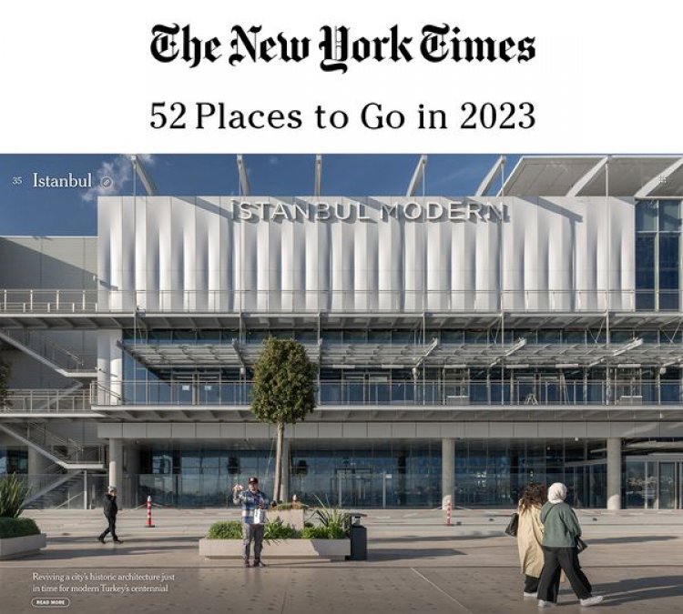 İSTANBUL MODERN '2023'DE GÖRÜLMESİ GEREKENLER' LİSTESİNDE